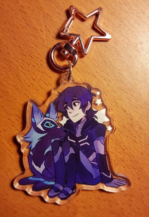 Image of Cosmic Wolf | Acrylic Charm