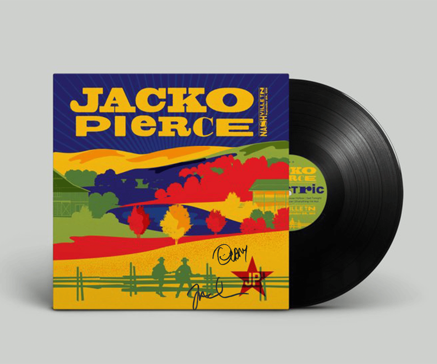 Image of JP Vinyl Record - Signed - Limited Edition of 300