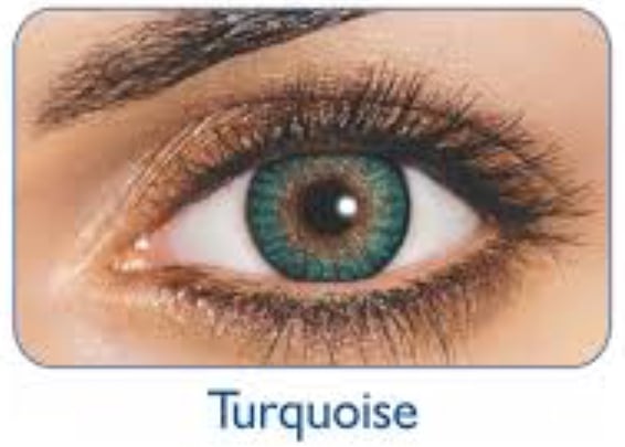 Image of Turquoise Contact Lense