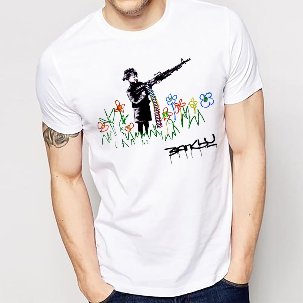 Image of Crayon Shooter - Banksy
