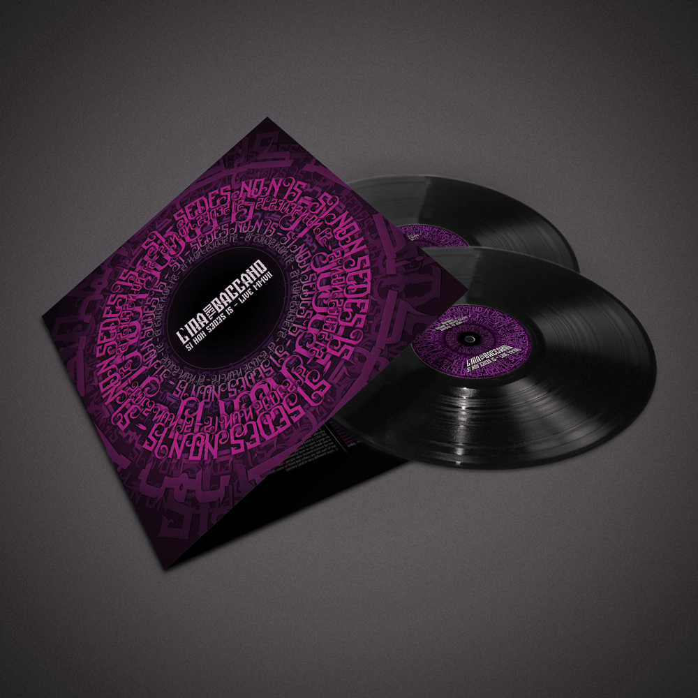 L'Ira del Baccano - Si Non Sedes Is..Live MMVII - Lpx2 Gatefold - Black