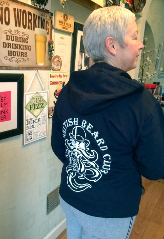 Image of The TBBClub Navy Blue Hoodie