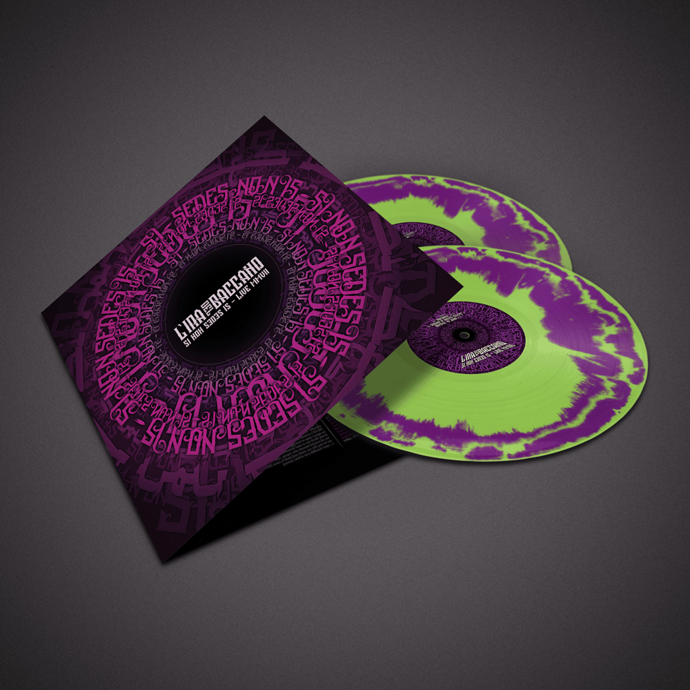 L'Ira del Baccano - Si Non Sedes Is..Live MMVII - Lpx2 Gatefold - "Burst" Purple/Green