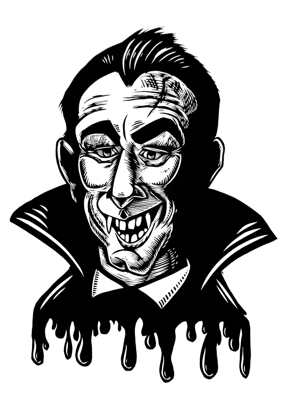 Vampire T-shirt (B1)**FREE SHIPPING**