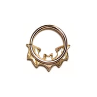 Image 4 of Mini Vampira septum ring / earring in sterling silver or gold
