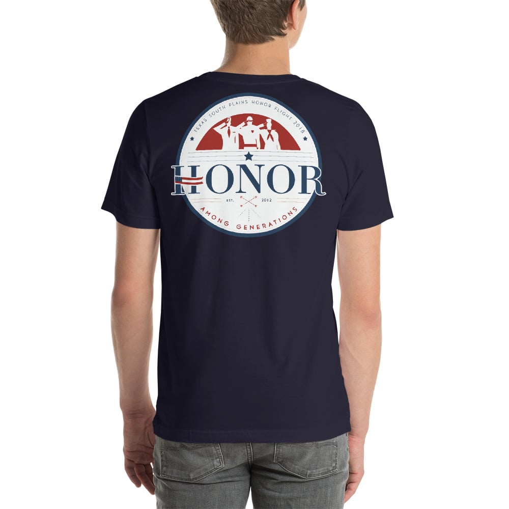 Image of Honor Among Generations T-Shirt Navy Blue