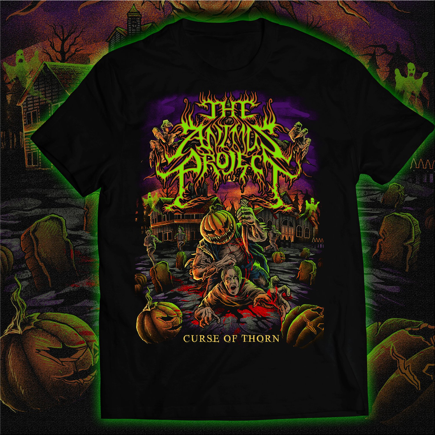 Image of The Animus Project "CURSE OF THORN" T SHIRT 