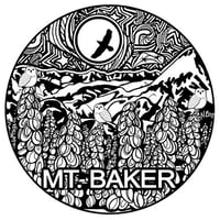 Image 4 of Mt Baker Snowy Owl UNISEX  Hoodie PRE-ORDER!