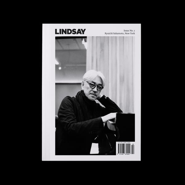 Image of Lindsay Issue No. 2, Ryuichi Sakamoto cover (final copies)