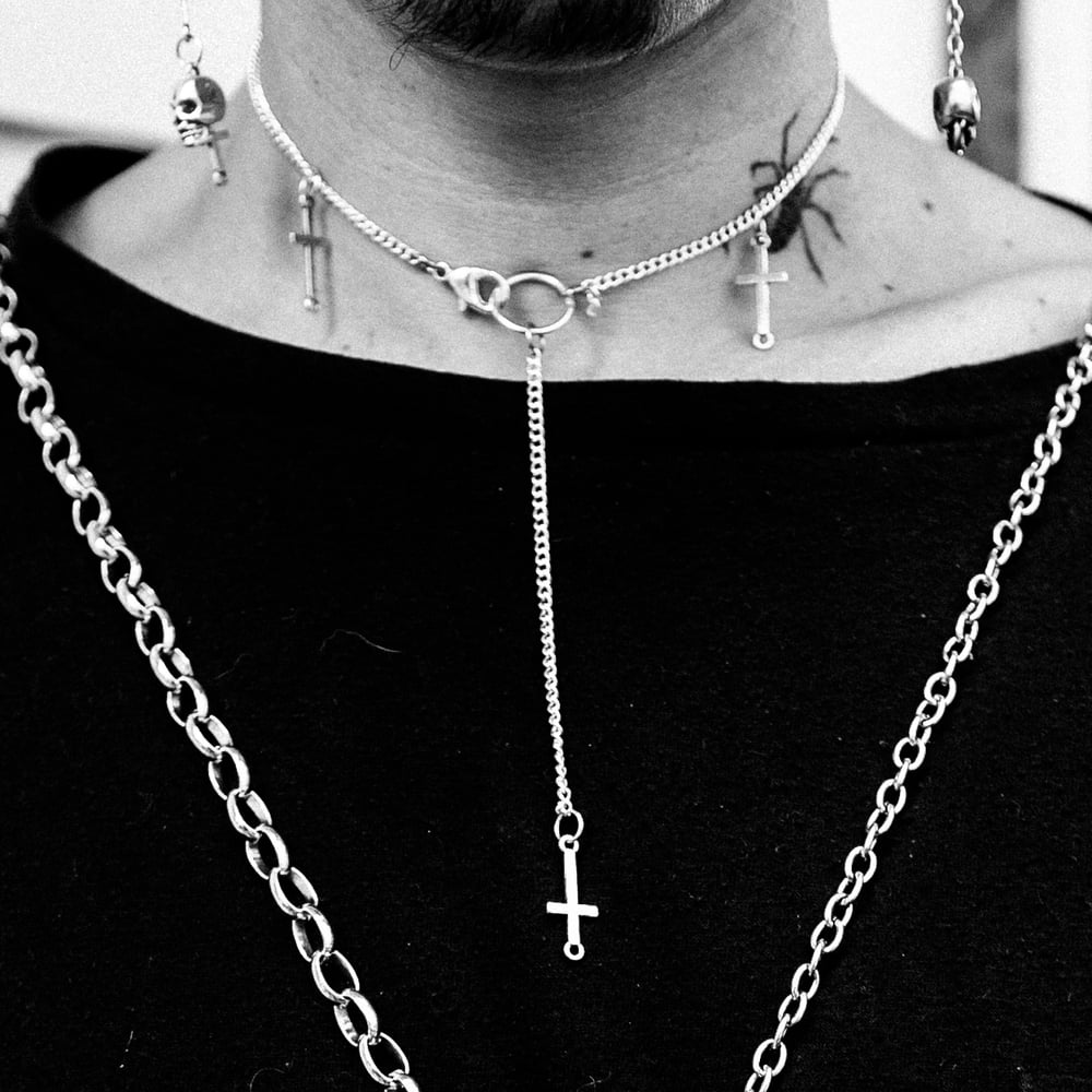 Image of  cross choker