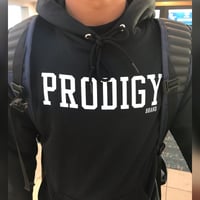 Image 2 of NEW Brand Prodigy BLACK BOLD HOODIE