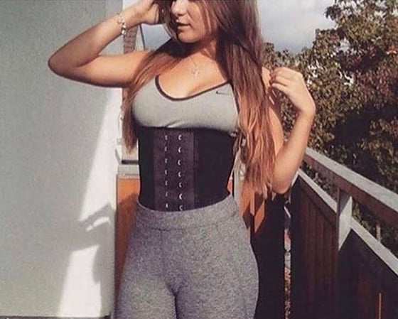 Image of BLACK GYM SPORTS WAIST TRAINER (up to 5XL)