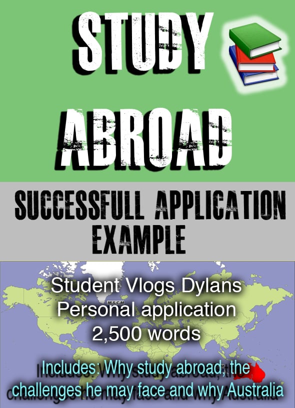 Image of Study Abroad Successful Application Example