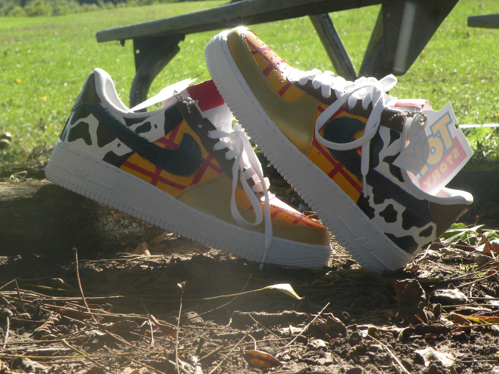 toy story nike air force ones