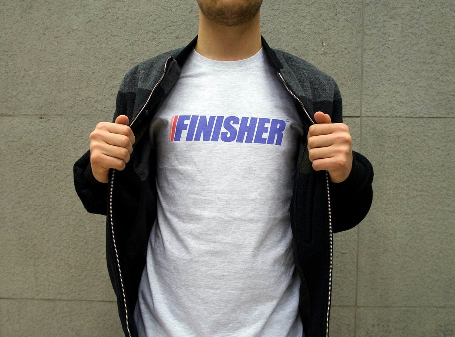 Image of FINISHER 030 "COLOR" T-Shirt Grau