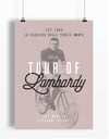 Giovanni Gerbi at Tour of Lombardy print - A4 & A3