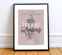 Image 1 of Giovanni Gerbi at Tour of Lombardy print - A4 & A3