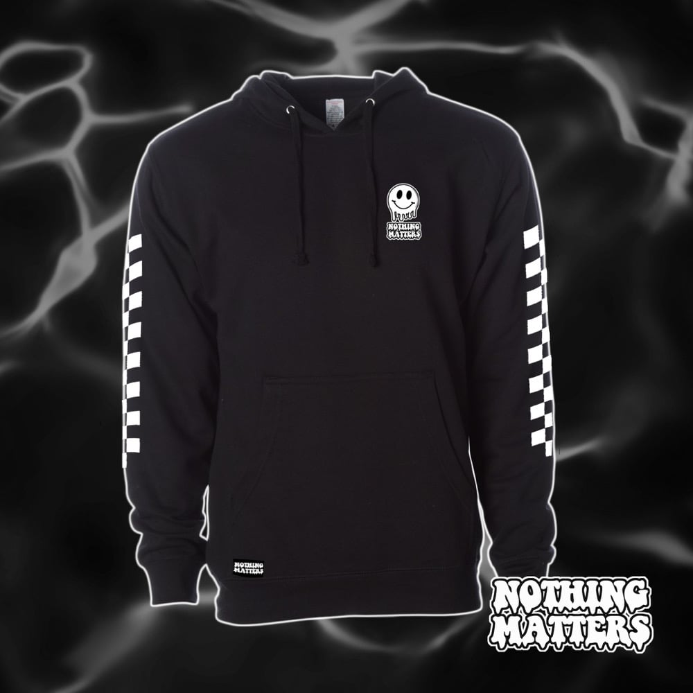 Image of Skate Fast Eat Ass Black Hoodie