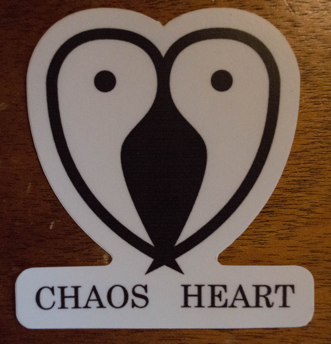 Image of Chaos Heart brand sticker