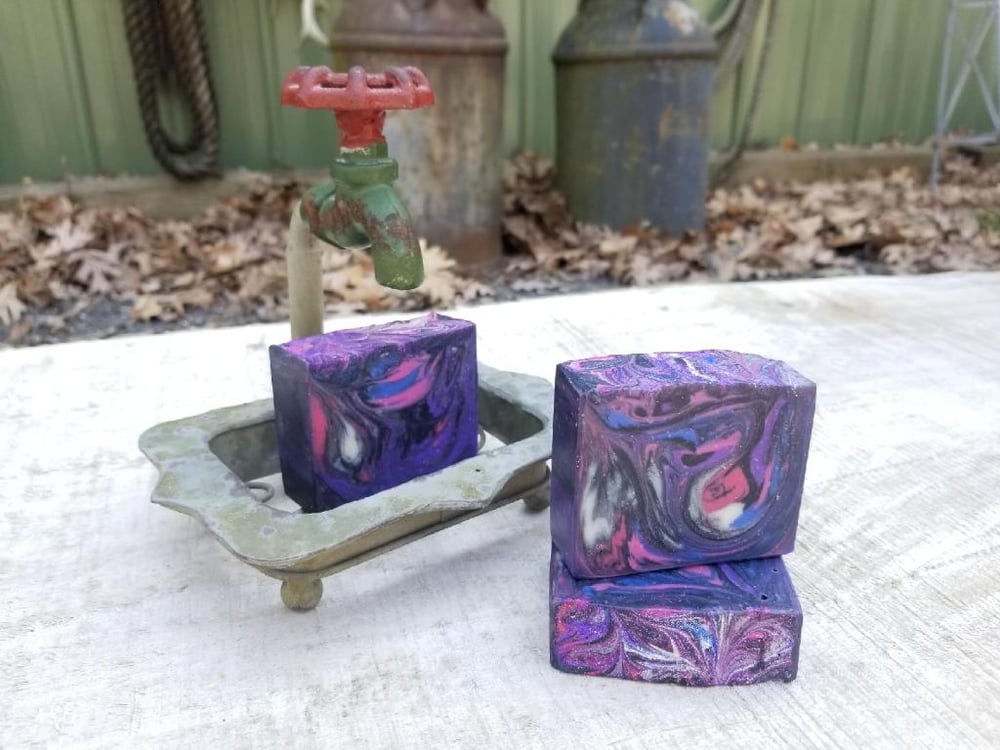 Black Raspberry Va-Nebula Artisan Goat Milk Soap