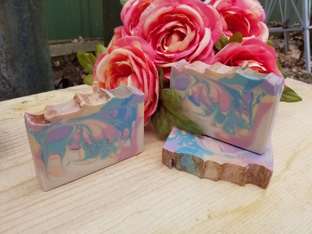 Unicorn Cake Batter Artisan Goat Milk Soap