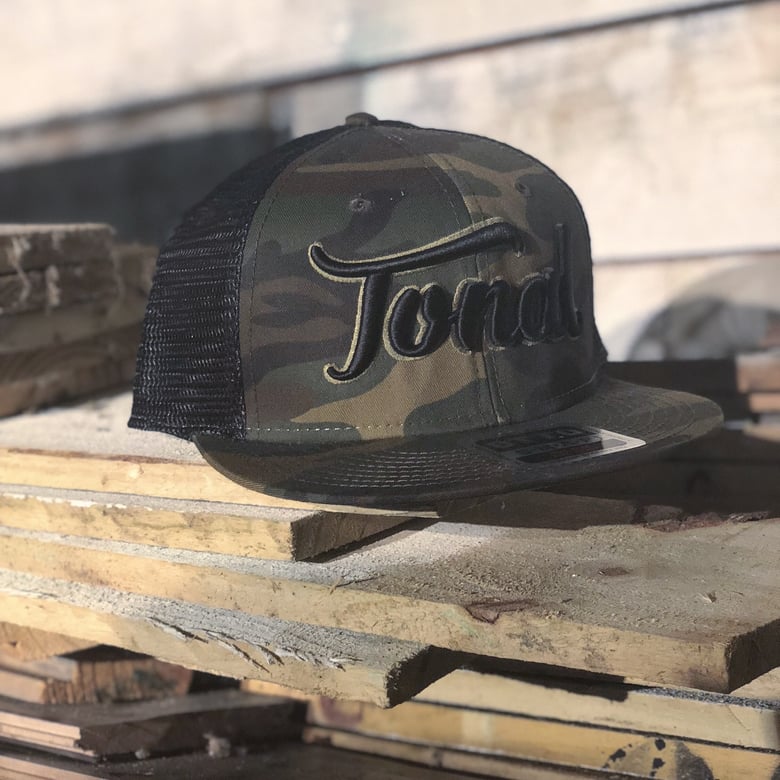 Image of Camo/Black Tonal Hat