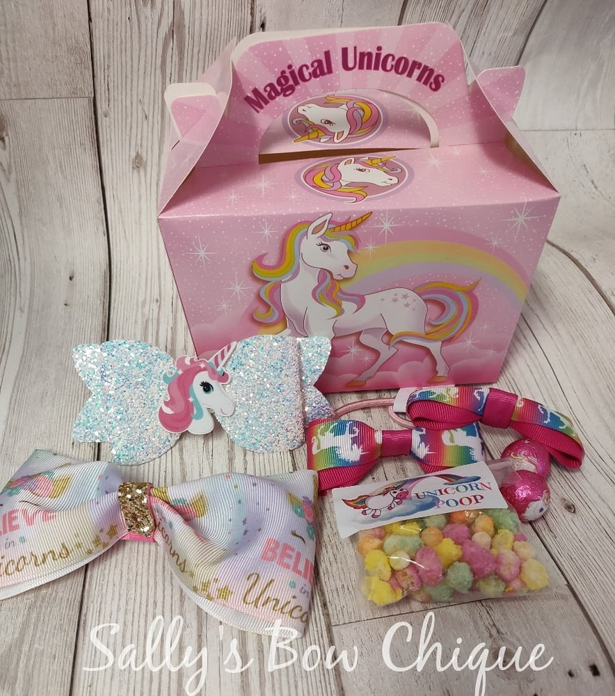 Image of Unicorn glitter box