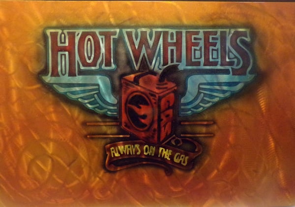 Image of Custome Painted Hotwheels Sign