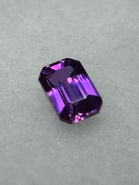 Image 15 of Heated Natural Tanzanite Purple pink, emerald cut, 6.75ct