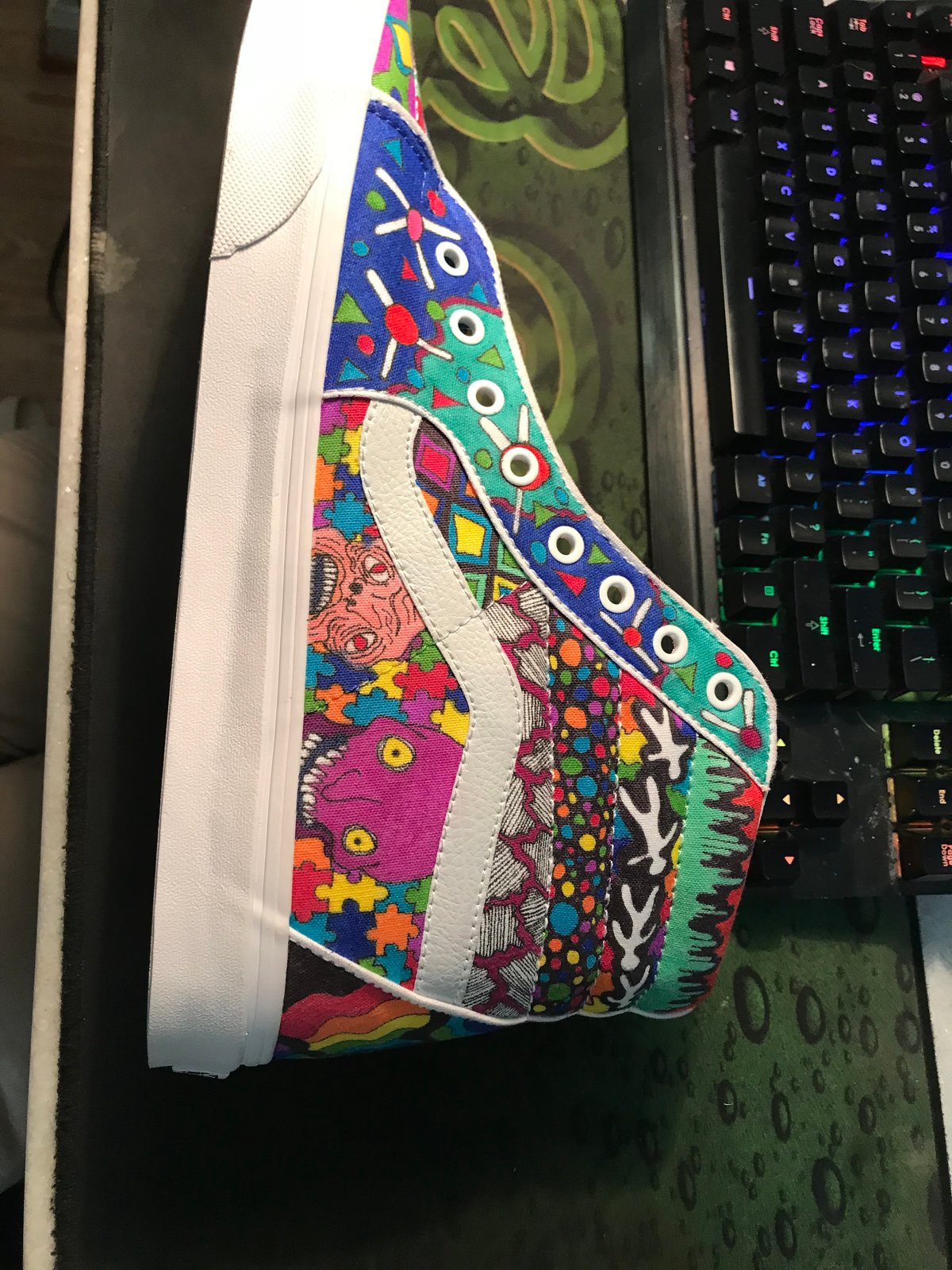 mens custom vans