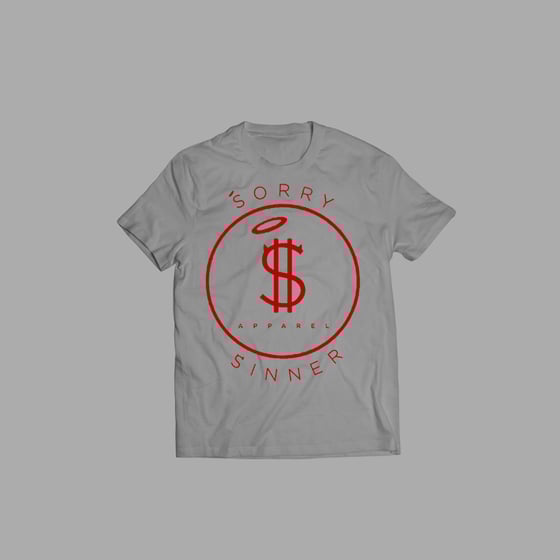 Image of Sorry Sinner O.G. Tee x Grey