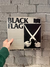 Image 1 of Black Flag – Everything Went Black - Non censored 80's press 2x LP with no barcode. 