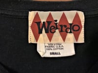 Image 3 of Weirdo by Glad Hand flat head pop face tee, size S