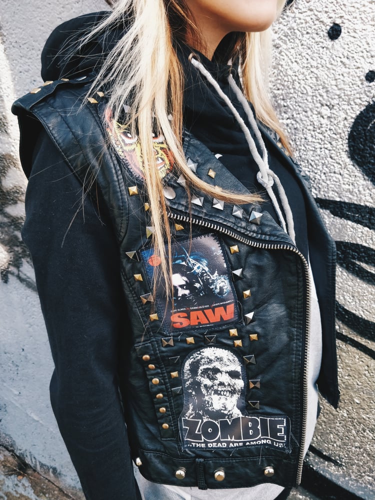 Image of Evil Leather Vest