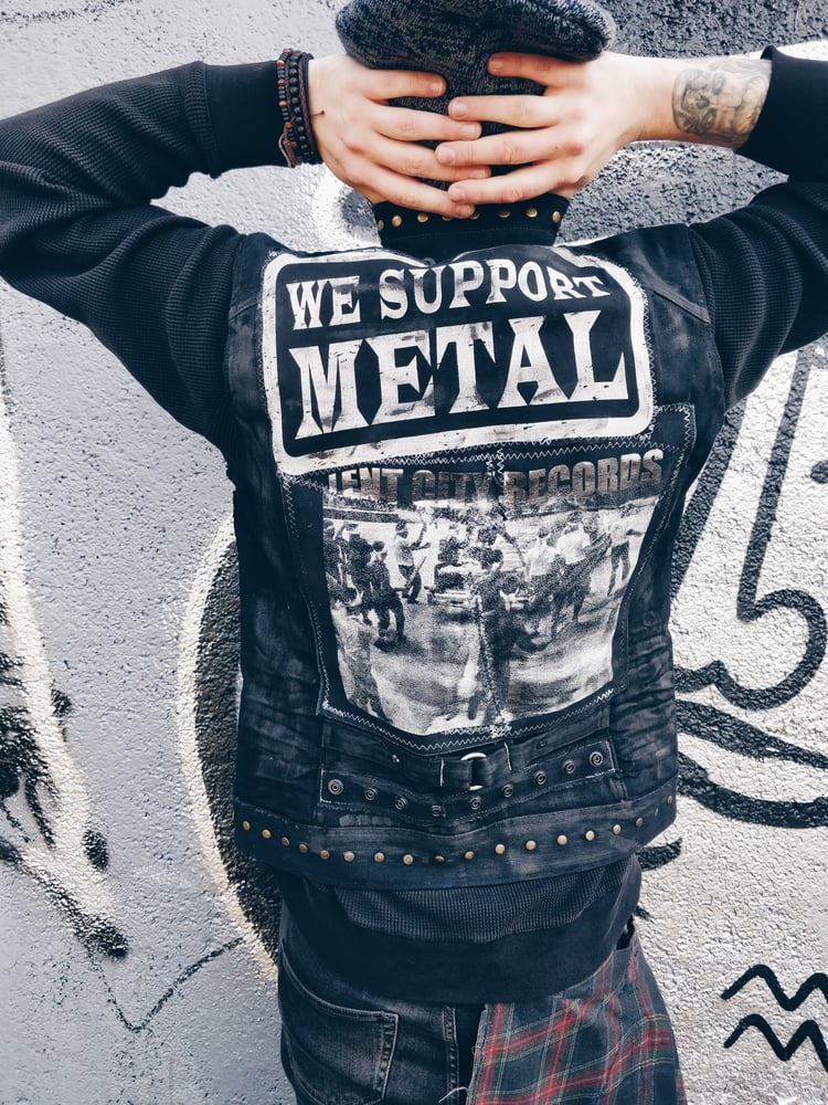 Image of Metal Wax Vest