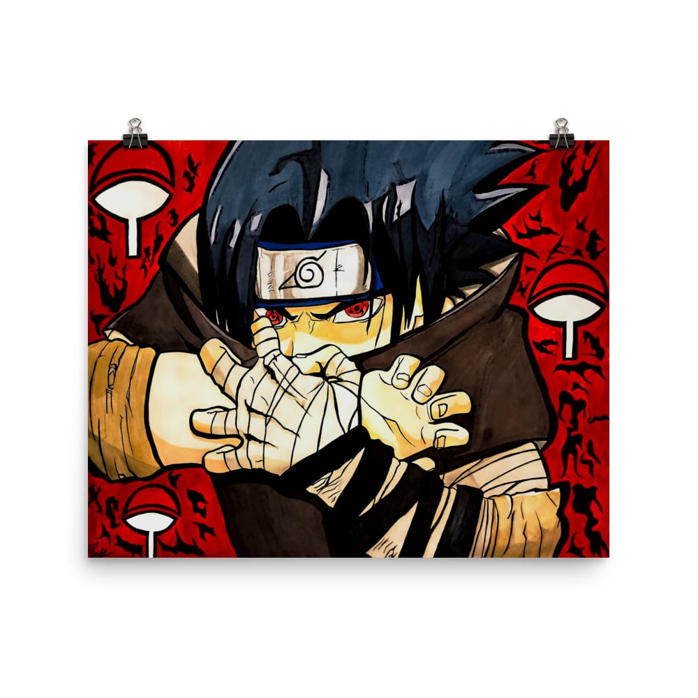 Image of Sasuke Uchiha Poster
