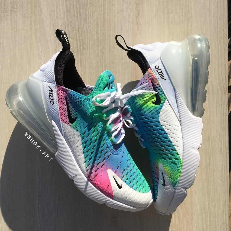 Image of NIKE AIR MAX 270 " RAINBOW " // BY SHOKART