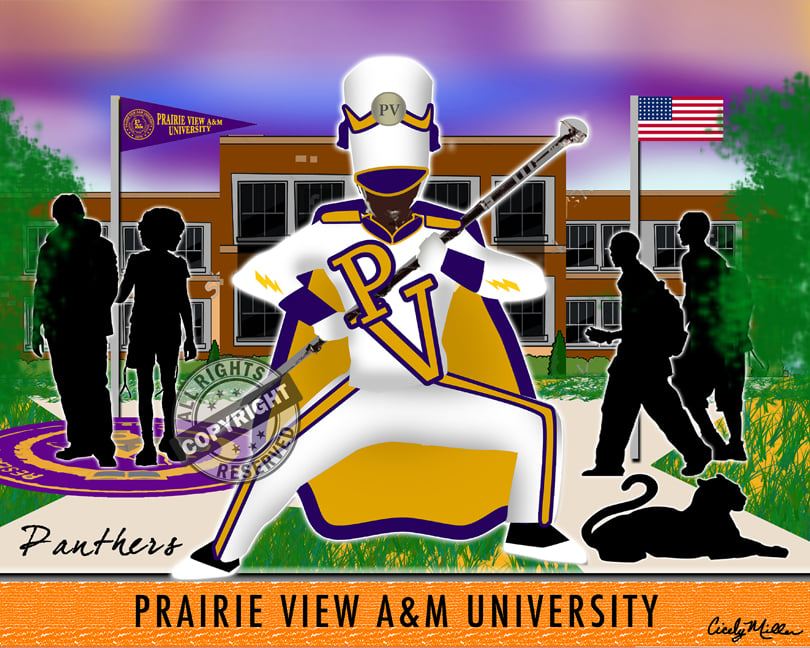 Image of Prairie View A&M University (Matted & More)