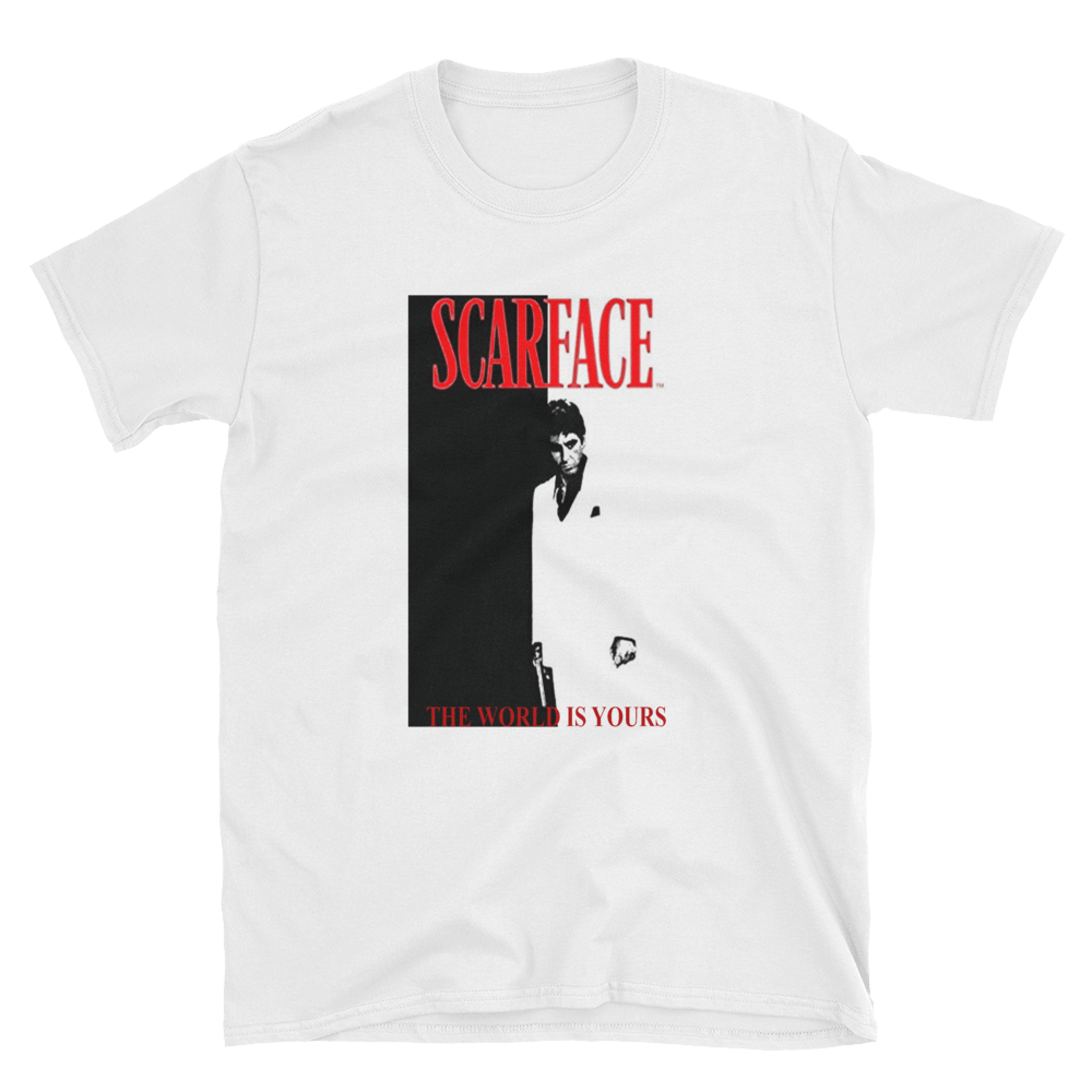 t-shirt scarface the world is yours