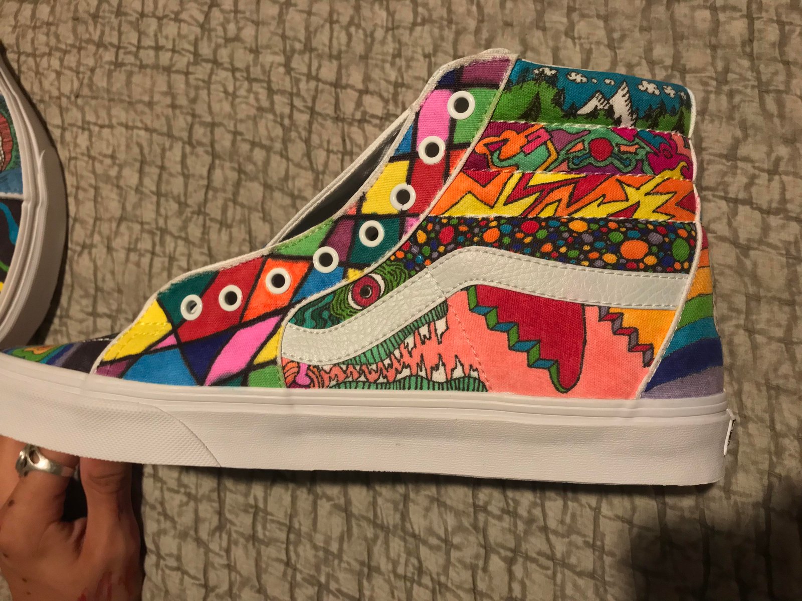 custom womens vans