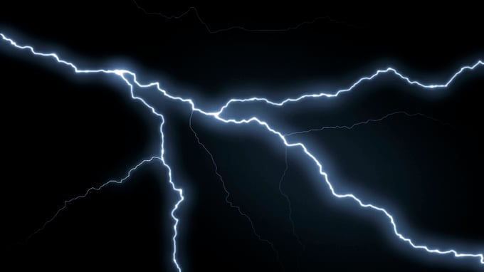 Image of The purple lightning pants UNISEX