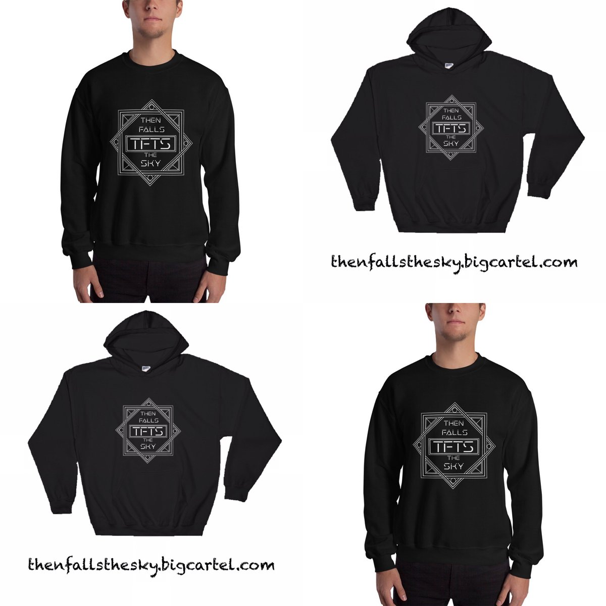 Image of Then Falls The Sky Hooded and hoodless sweatshirt
