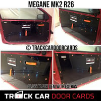 Image 5 of Renault Megane Mk2 Track Car Door Cards - All Options