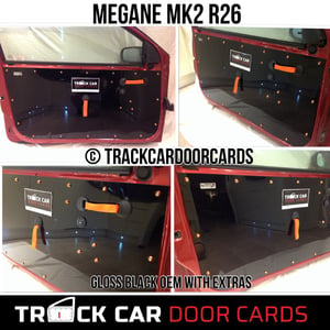 Image of Renault Megane Mk2 Track Car Door Cards - All Options