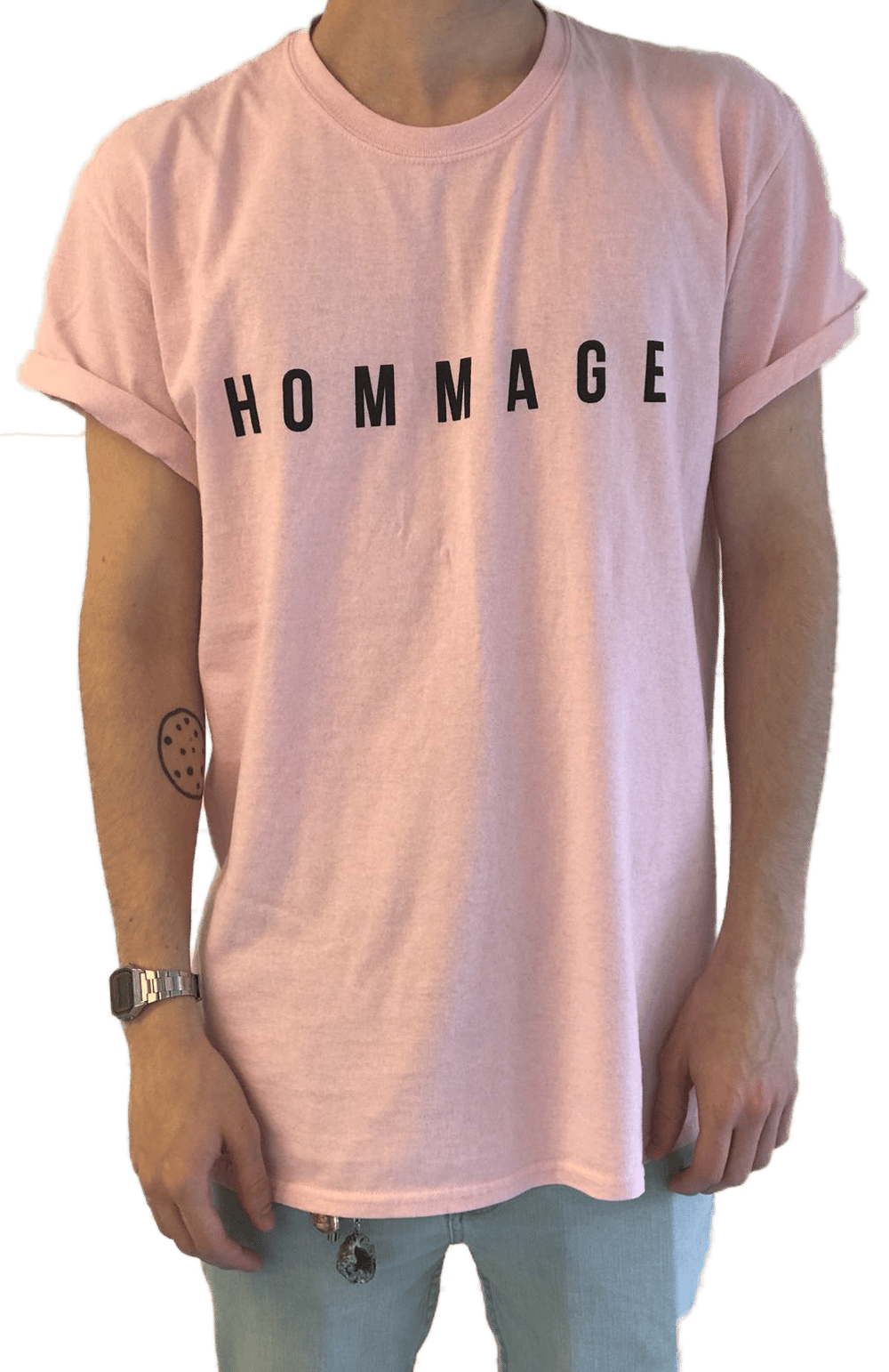 Image of Pink Logo Tee