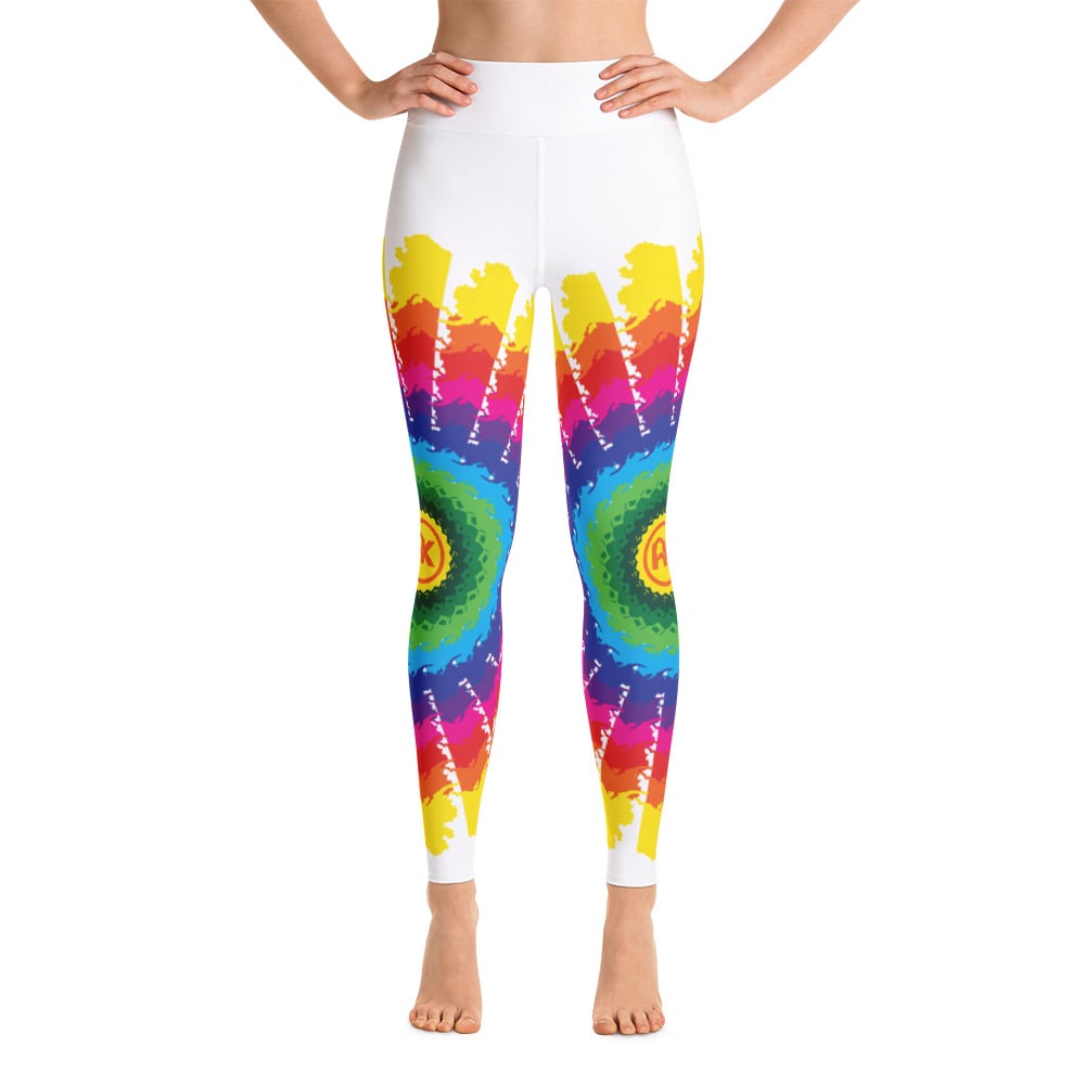 Image of Alaska Tie Dye Yoga Pants