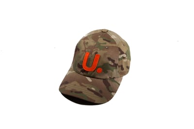 Image of U. Team Logo Multi Camo 6 Panel Cap