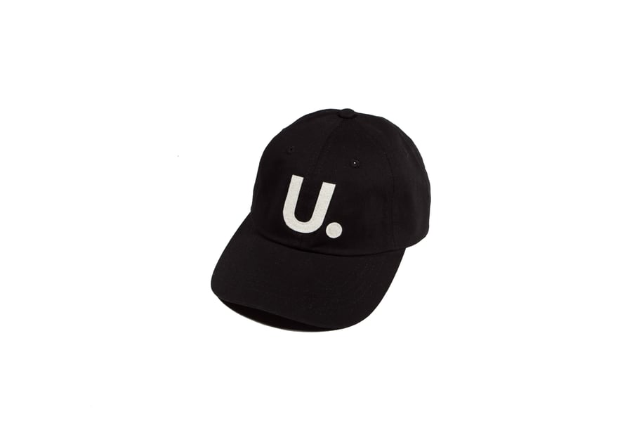 Image of U. League Black 6 Panel Cap