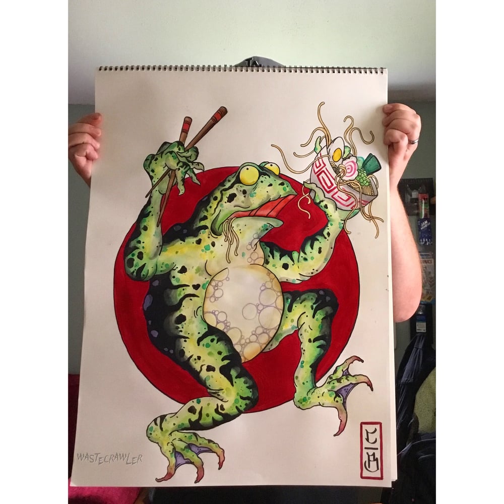 Image of *Pre-Order* Japanese Toad - Print 