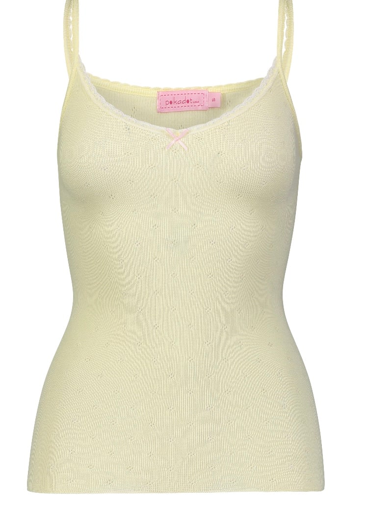 lemon yellow camisole